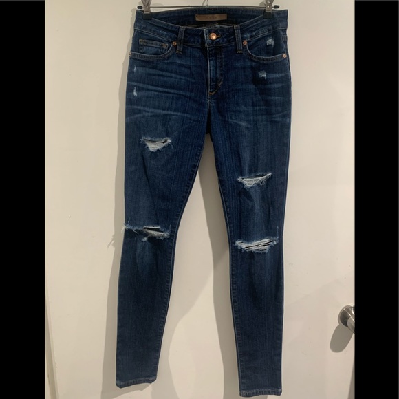 Joe’s Jeans Esther Rolled Skinny Ankle, Size 26 - Picture 3 of 6